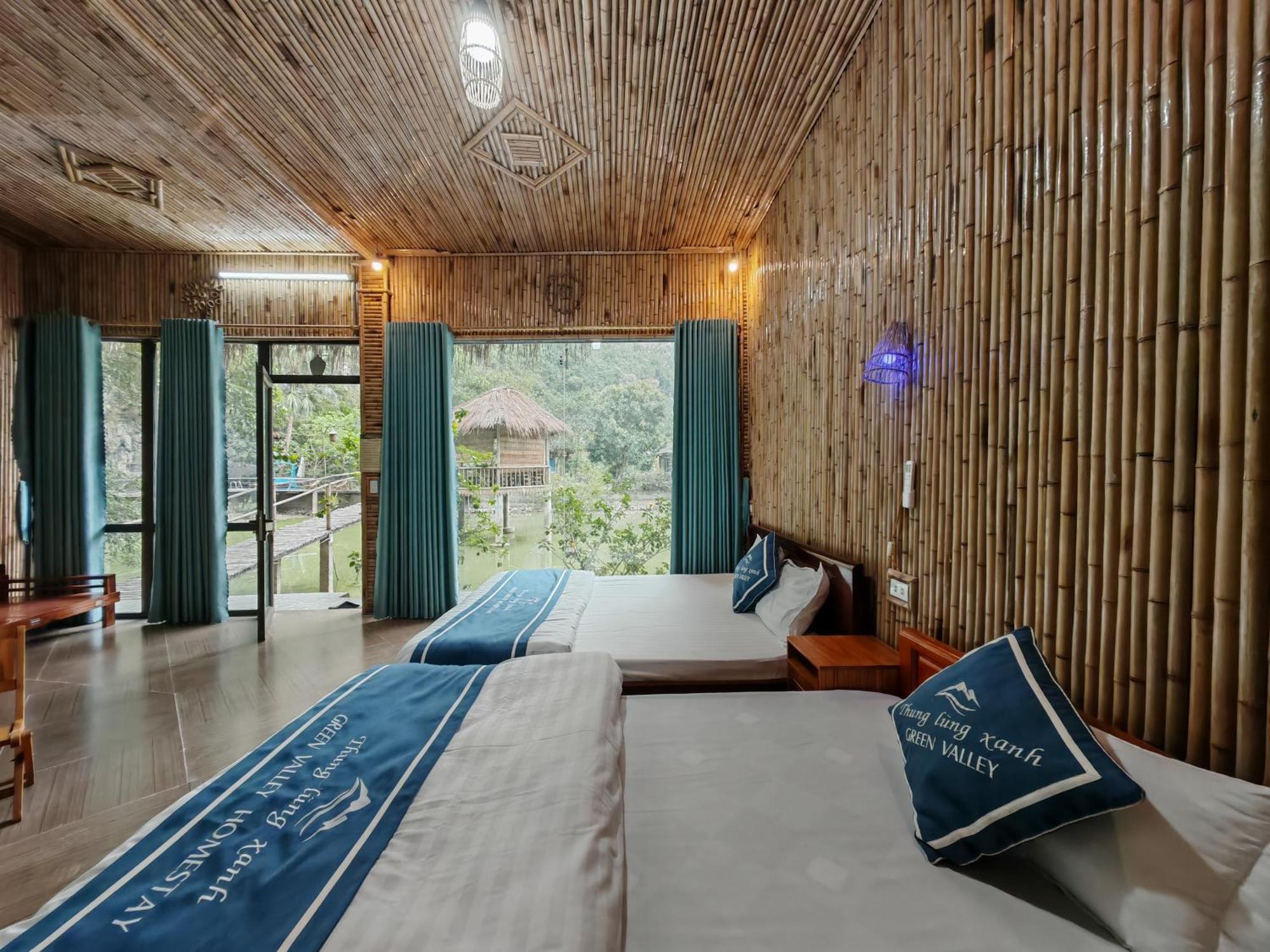 Green Valley Homestay - Thung Lung Xanh Nguyen Ngoai 外观 照片