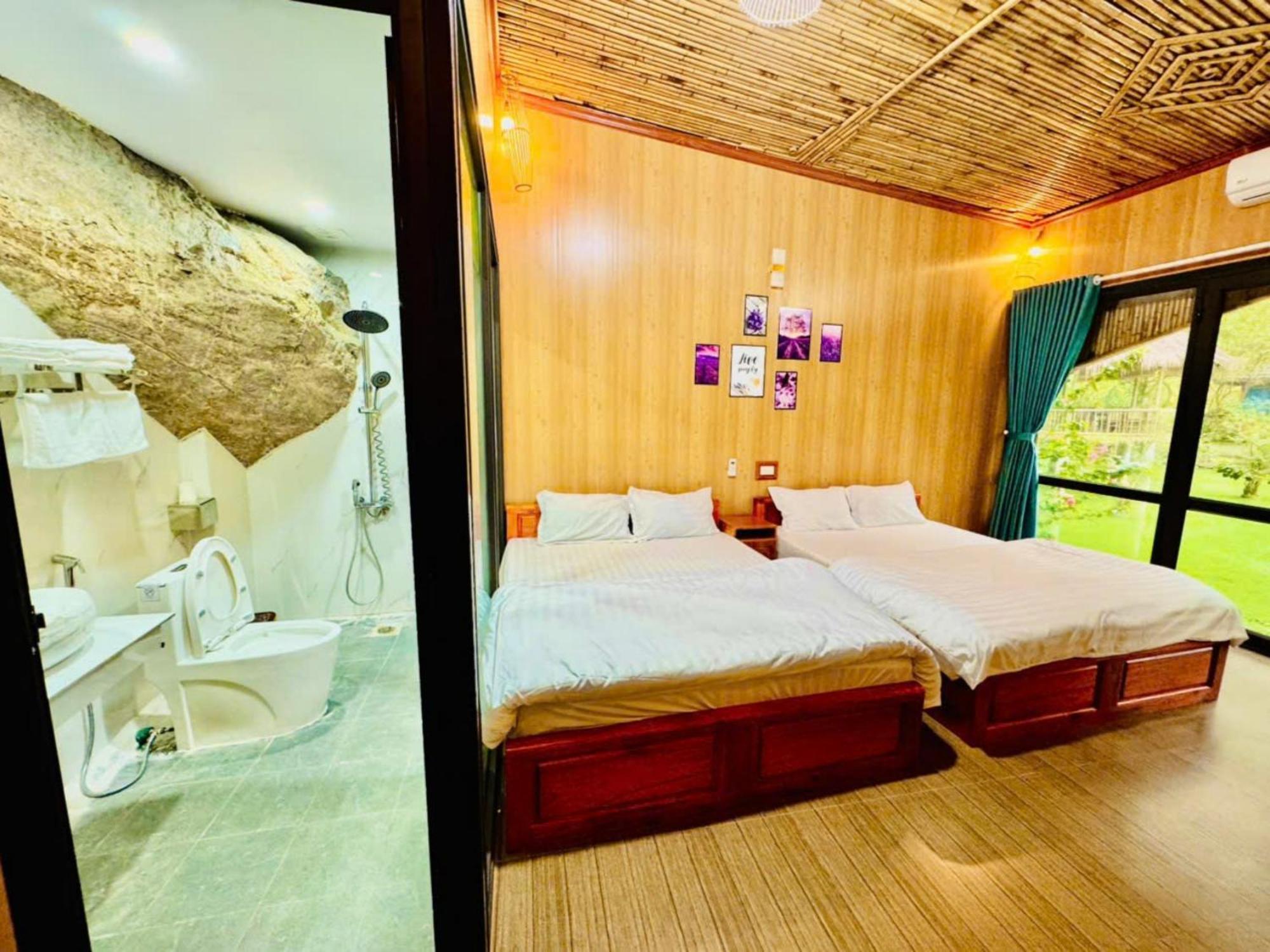 Green Valley Homestay - Thung Lung Xanh Nguyen Ngoai 外观 照片