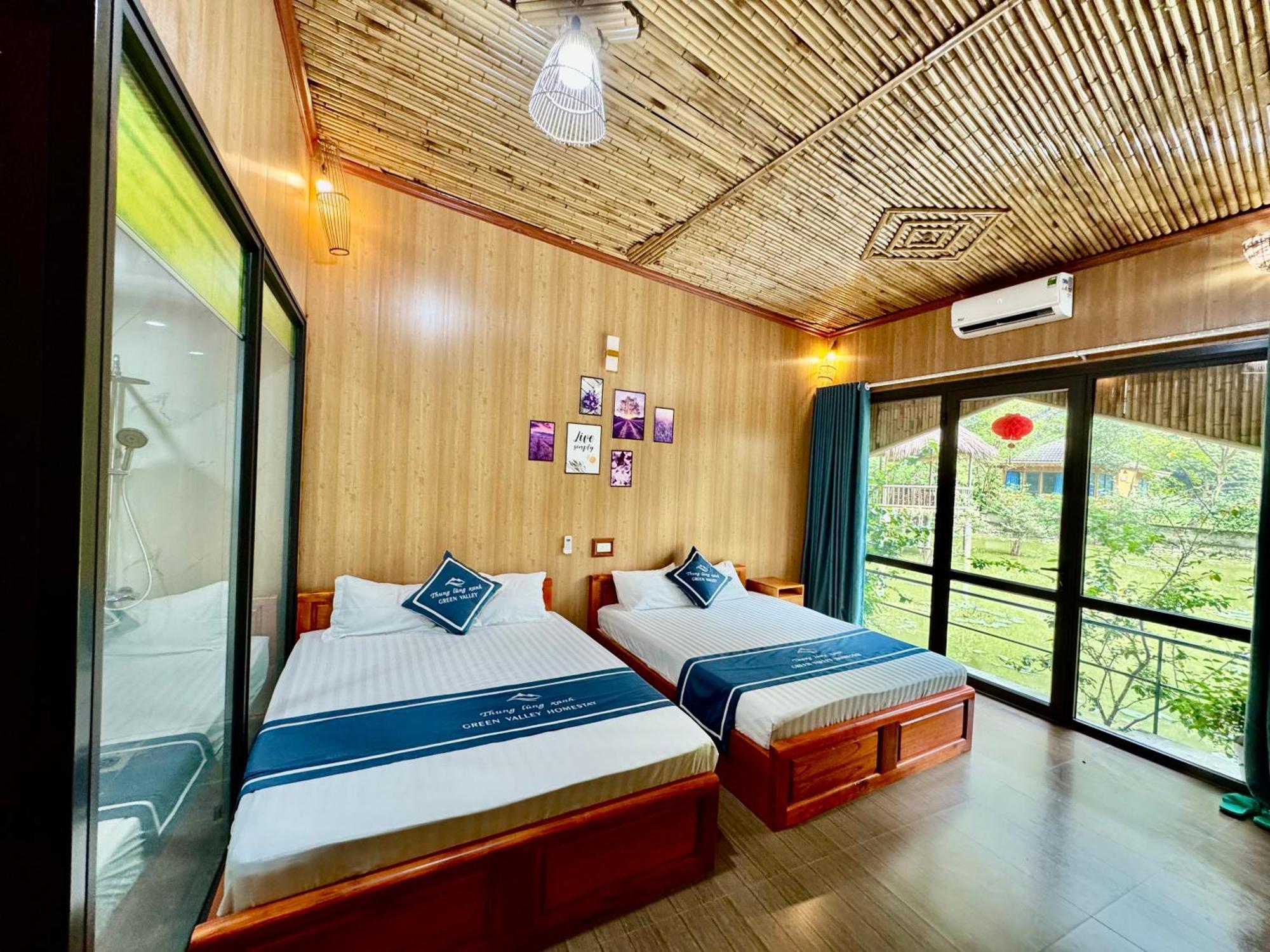 Green Valley Homestay - Thung Lung Xanh Nguyen Ngoai 外观 照片